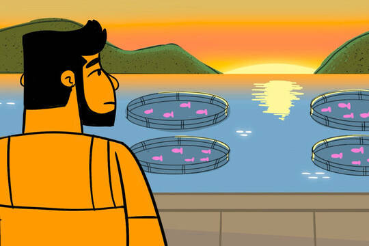 B.C. Indigenous leader turns to animation to oppose salmon farm ban