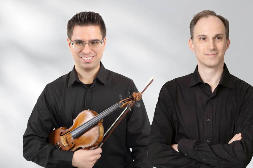 Violin-piano duo heat up the stage with Espana!